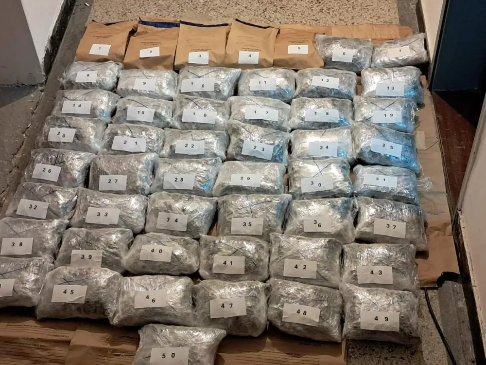 (FOTO) Pronađeno preko 50 kg marihuane blizu granice sa Albanijom: Izvr&scaron;eni pretresi na vi&scaron;e lokacija