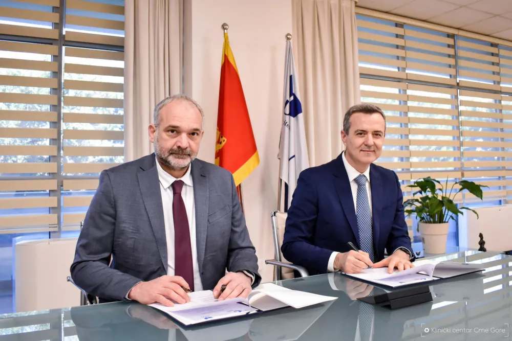 Potpisan Memorandum o saradnji Univerziteta Crne Gore i Kliničkog centra Crne Gore