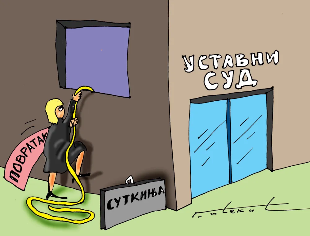 Goran &Scaron;ćekić karikatura Dana