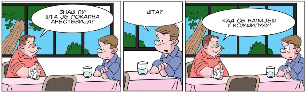 Mirko Zulić strip Dana