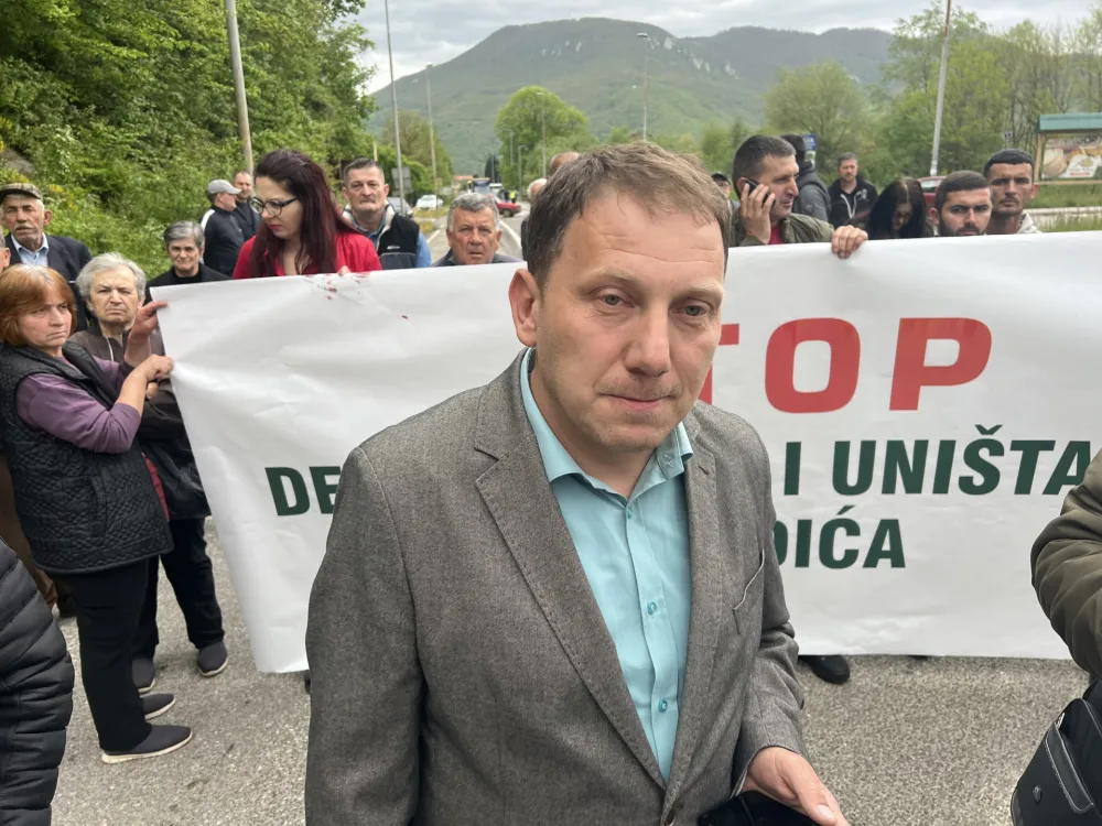 Sjutra veliki protest na kružnom toku na Ribarevinama kod Bijelog Polja: Mje&scaron;tani neće kamenolome