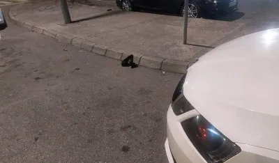 O&scaron;tećeno vozilo direktora Pobjede