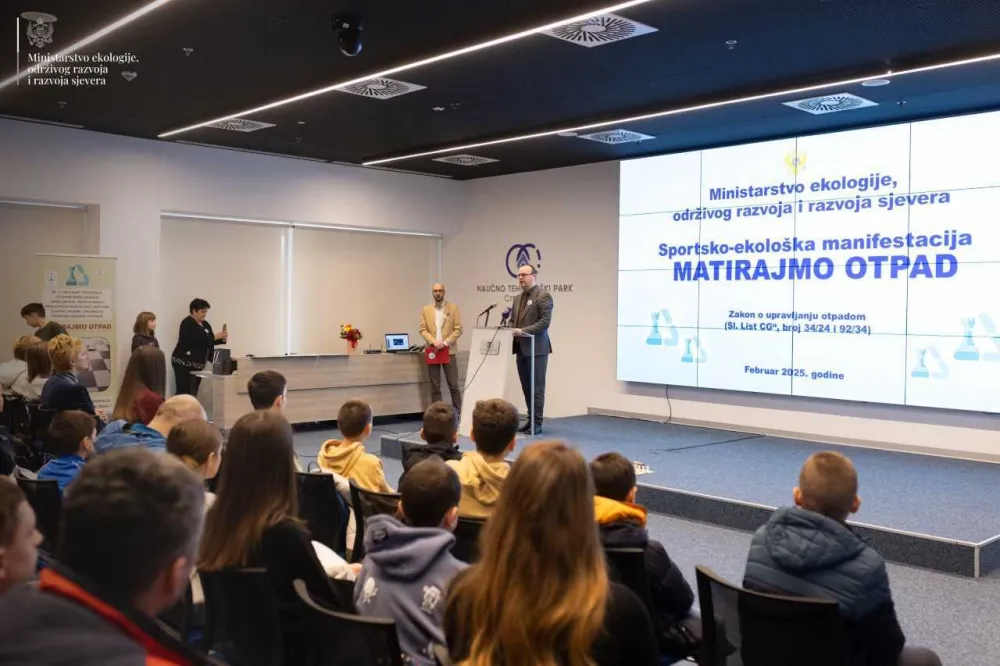 Ćulafić na manifestaciji matirajmo otpad