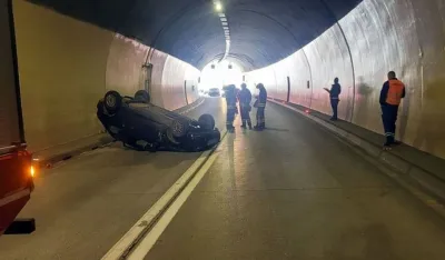 Jedna osoba povrijeđena u udesu na putu Podgorica-Bar