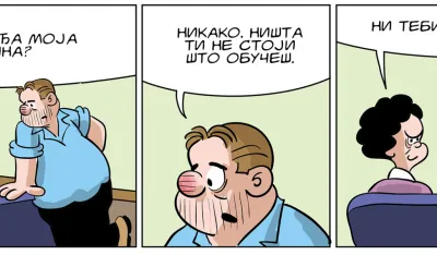 Mirko Zulić strip Dana