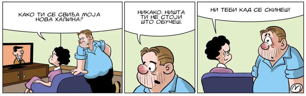 Mirko Zulić strip Dana