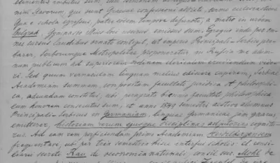 Jovan Ristić &ndash; mladost i &scaron;kolovanje u Srbiji (2): Navodio tri različite godine rođenja