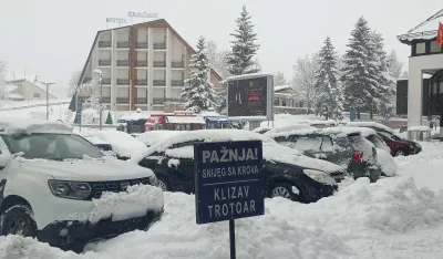 Najvi&scaron;e snijega na Žabljaku, 18 centimetara