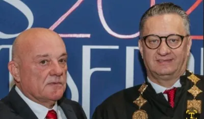 Profesor Bjelica i rektor Tomić 