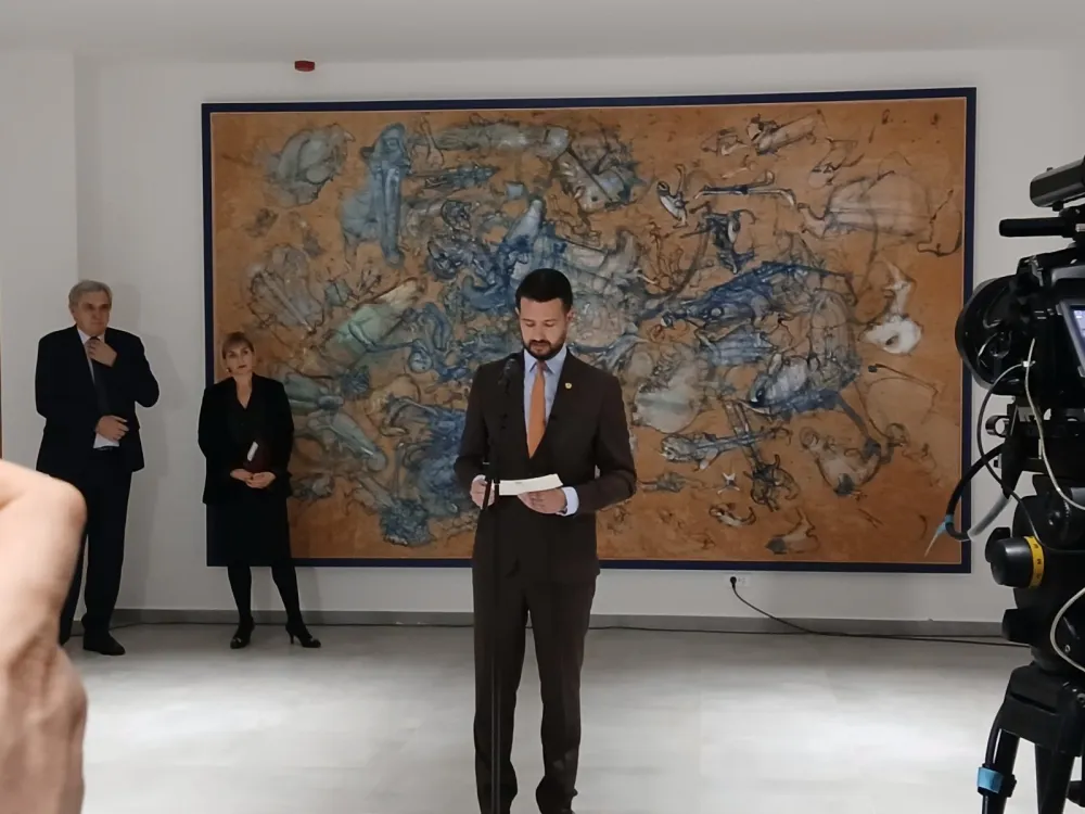 (FOTO) Milatović: Đurić svojom umjetno&scaron;ću proslavio Crnu Goru &scaron;irom svijeta, vrijeme je da mu se odužimo