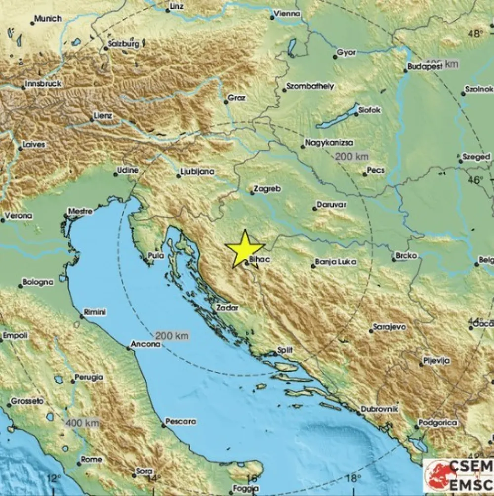 Zemljotres pogodio Hrvatsku: Dio Siska ostao bez struje