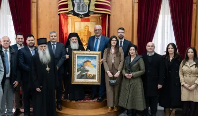 Mandić sa jerusalimskim patrijarhom: Jerusalim okuplja i ujedinjuje cijelo pravoslavlje