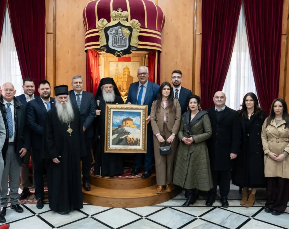 Mandić sa jerusalimskim patrijarhom: Jerusalim okuplja i ujedinjuje cijelo pravoslavlje