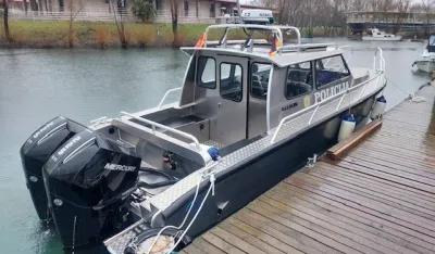 Njemačka donirala patrolni čamac Graničnoj policiji Crne Gore