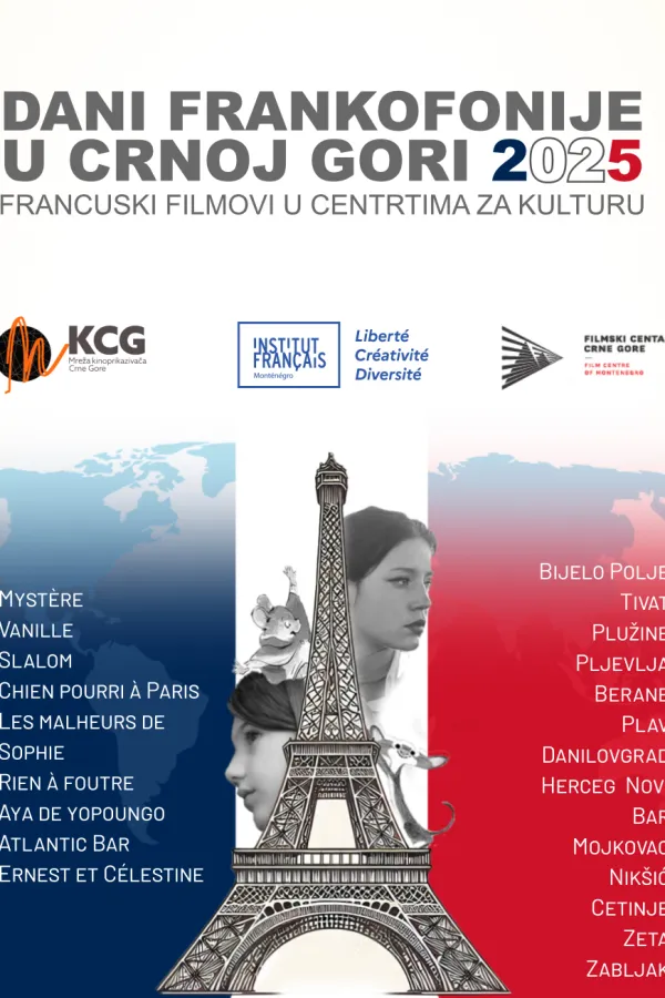 Francuski filmovi &scaron;irom Crne Gore