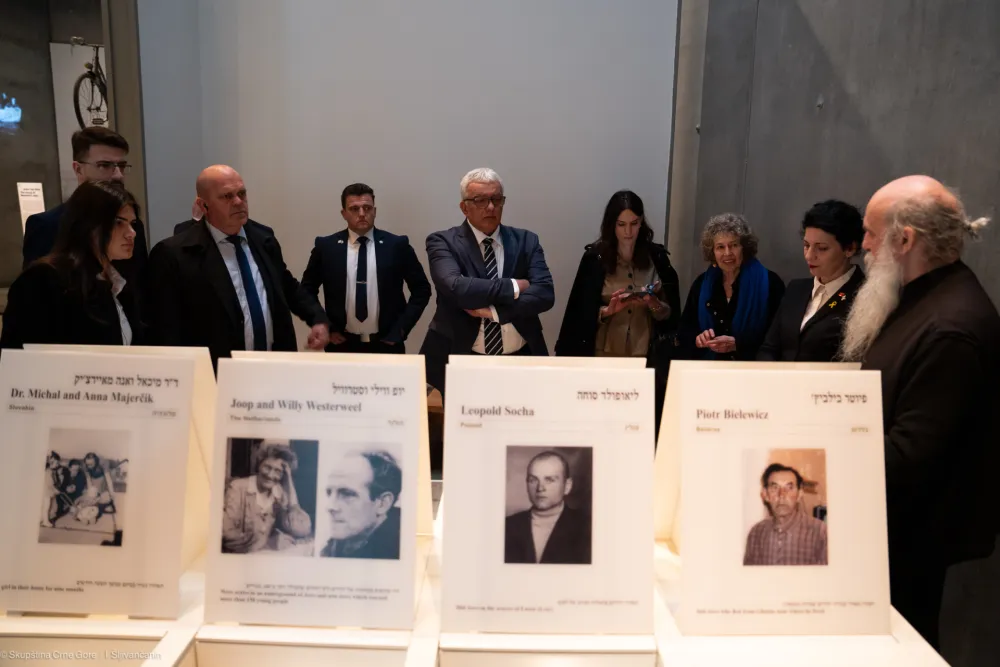 Mandić posjetio Jad Va&scaron;em: Sudbina naroda na&scaron;ih država u vihoru nacizma ispisana je istom krvlju