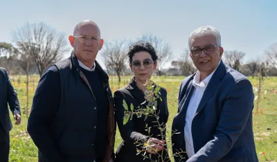 Mandić posadio drvo u znak sjećanja na žrtve Nova festivala uIzraelu