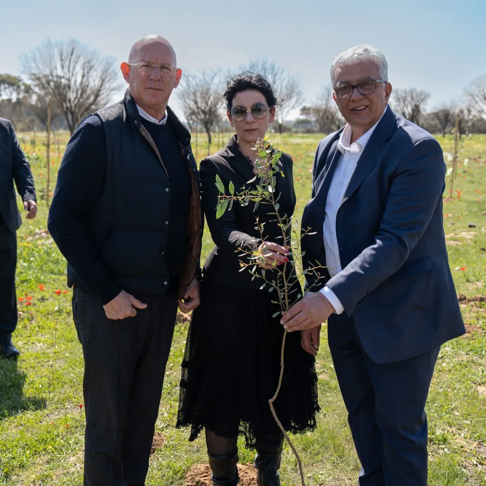 Mandić posadio drvo u znak sjećanja na žrtve Nova festivala uIzraelu