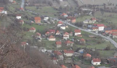 Село Мартиновиће у општини Гусиње