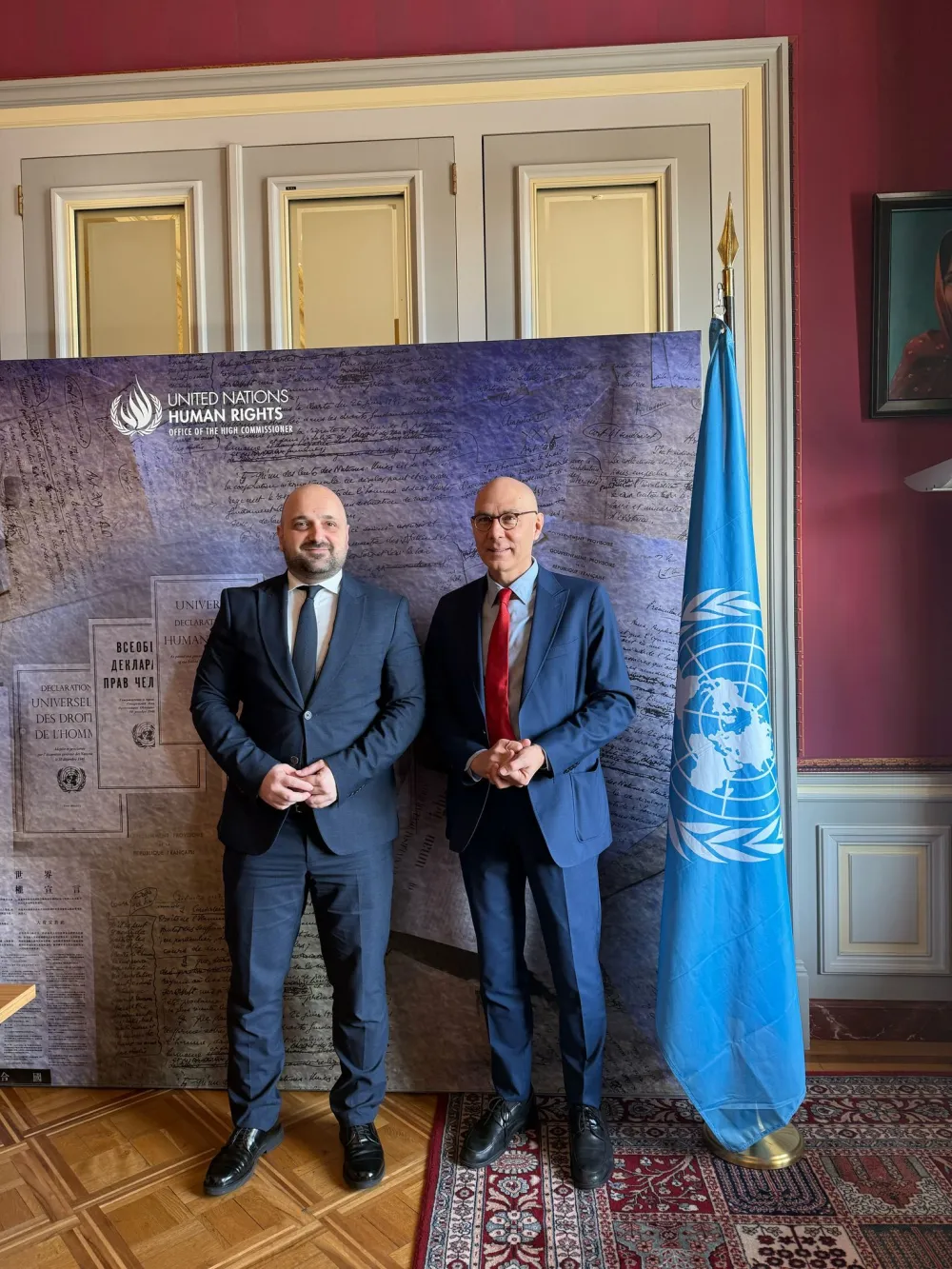 Tokom sastanka, ministar Božović je izrazio snažnu podr&scaron;ku Crne Gore radu Kancelarije visokog komesara za ljudska prava (OHCHR), istakao da Vlada cijeni njeno djelovanje i liderstvo Turka, posebno u vremenu brojnih izazova na medjunarodnom planu kada su u pitanju ljudska prava.