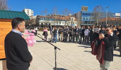 Na nik&scaron;ićkom Trgu slobode obilježen&nbsp;Dan ružičastih majica:&nbsp;Zajednički djelovati u borbi protiv vr&scaron;njačkog nasilja