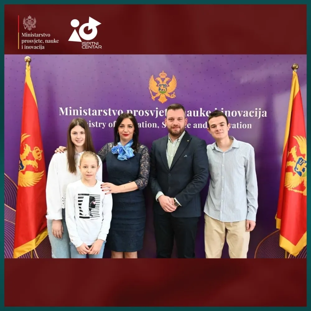 MPNI organizovalo prijem za najbolje učenike sa Državnog takmičenja osnovnih i srednjih &scaron;kola 2025.