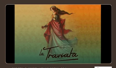 Na sceni nacionalnog teatra "Travijata"