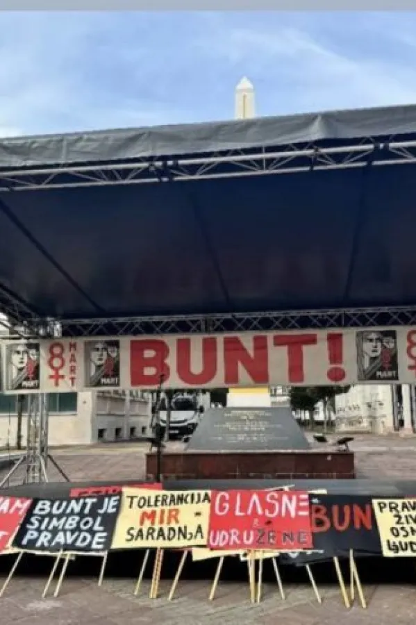 Osmomartovski mar&scaron; u Podgorici: "Život bez nasilja, diskriminacije i straha je osnovno ljudsko pravo, a ne privilegija"