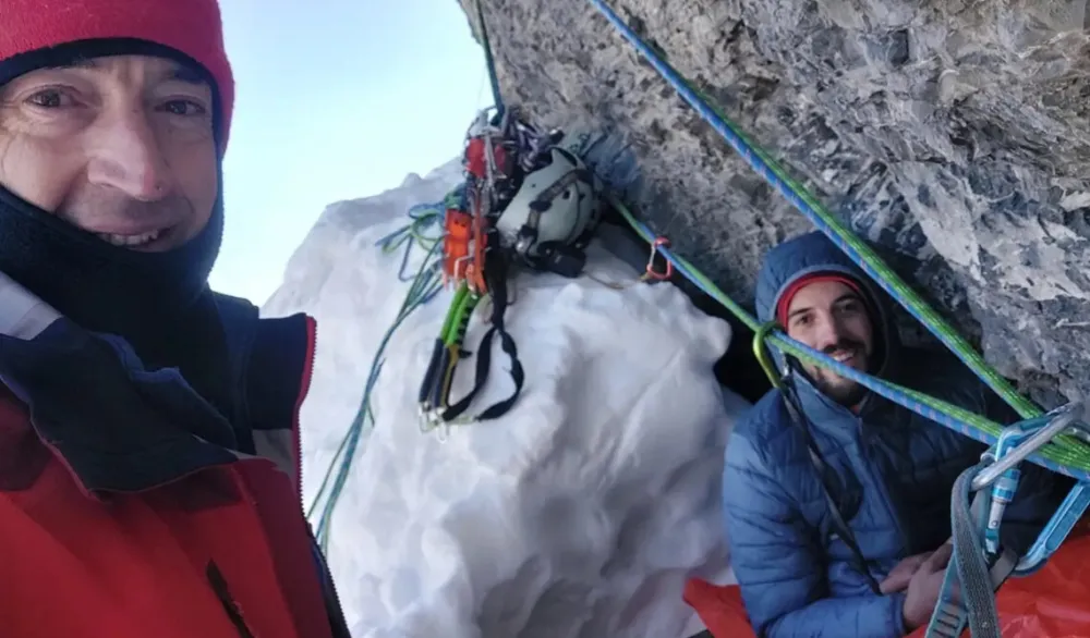 Cetinjani Dejan i Rajko Popović osvojili jedan od vrhova beranskih Alpa: Popeli se na Eiger