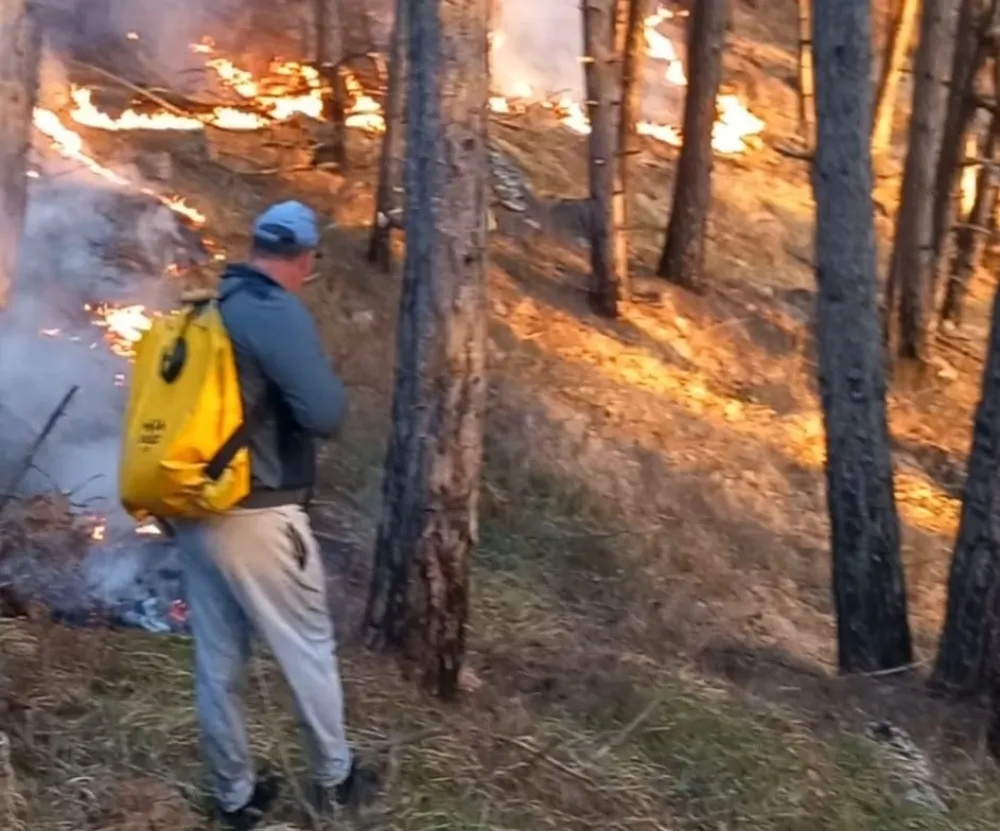 Nik&scaron;ić: Požar iznad župskih sela Kuta i Vasilljevići