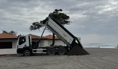 Prohranjivanje plaže na Adi Bojani