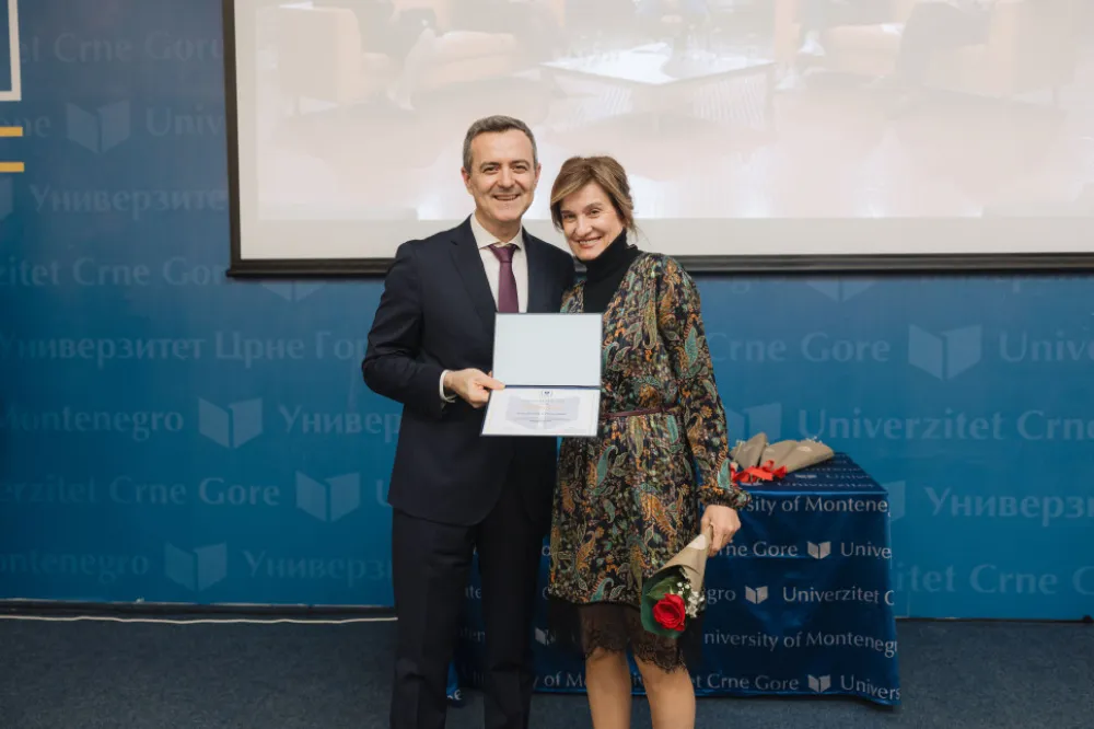 Paović Jeknić dobitnica priznanja za poseban doprinos naučnoistraživačkom radu