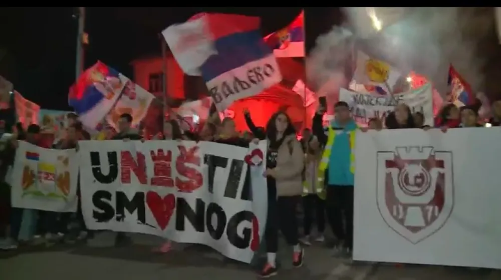 Studenti i građani držali pod blokadom RTV Srbije: Kompromisno rje&scaron;enje je te&scaron;ko zamislivo