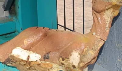 Ni dino-park nije izbjegao vandalizam