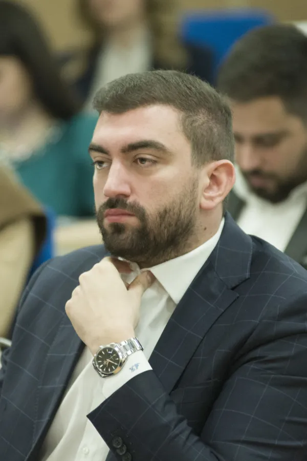 Andrija Klikovac, sjednica skupstine glavnog grada