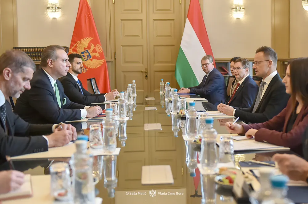 Ivanović: Zahvaljujući predanom radu Vlade i posvećenosti Mađarske Crna Gora u decembru 2024. ostvarila ključni napredak