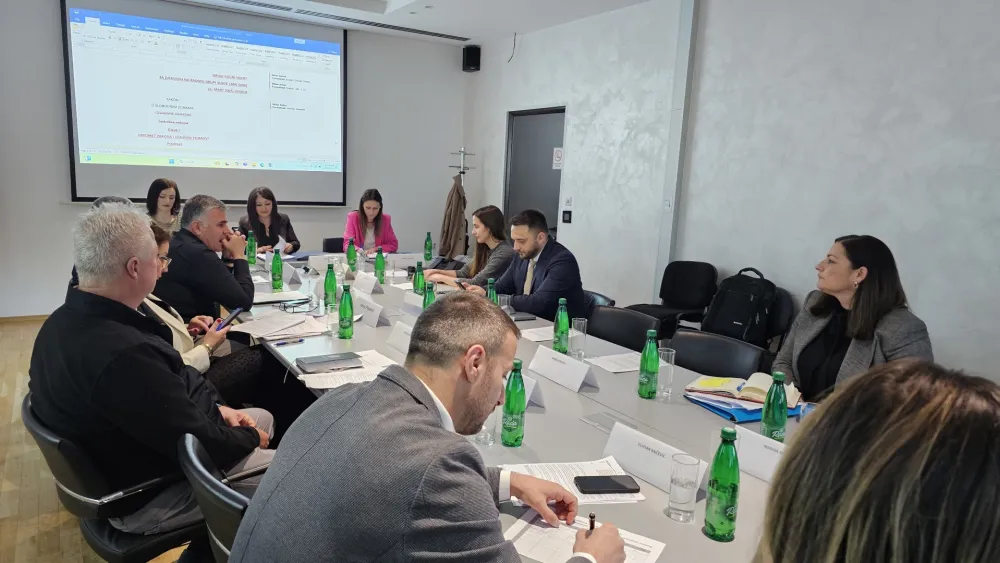 Radna grupa o Zakonu o slobodnim zonama: Izmjene da se odnose na definisanje odredbi za carinski nadzor