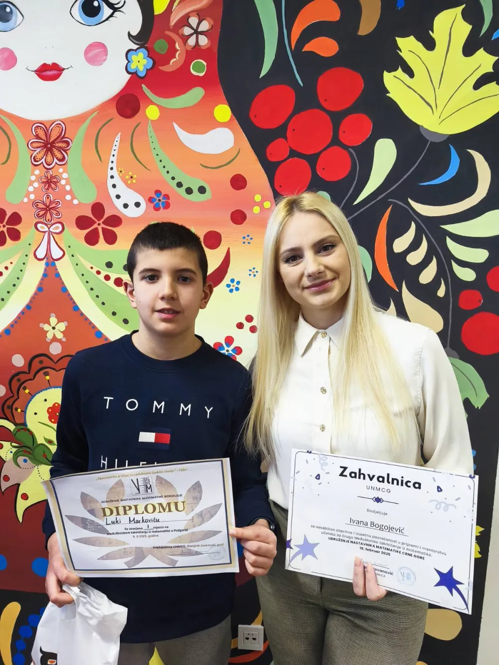 Drugo mjesto iz matematike za Luku Markovića