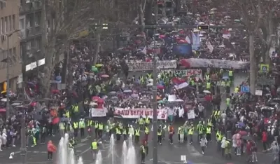 Jadranka Kosor o protestu u Beogradu: Svako ko je bio vlast&nbsp;zna da pred rijekom snage mora ustuknuti