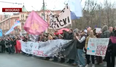 Studenti ispred Ministarstva zdravlja u Beogradu, traže ostavku ministra Lončara