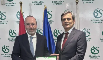 Ibrahimović sa Veberom razgovarao o trenutnim političkim de&scaron;avanjima u Crnoj Gori i na Zapadnom Balkanu