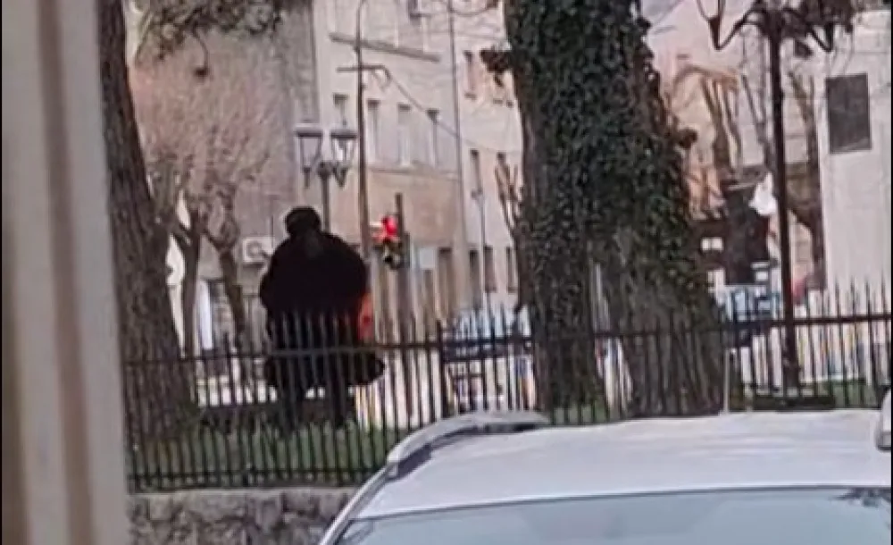 (VIDEO) Vri&scaron;tala i pela se po grobnicama Vla&scaron;kog groblja na Cetinju