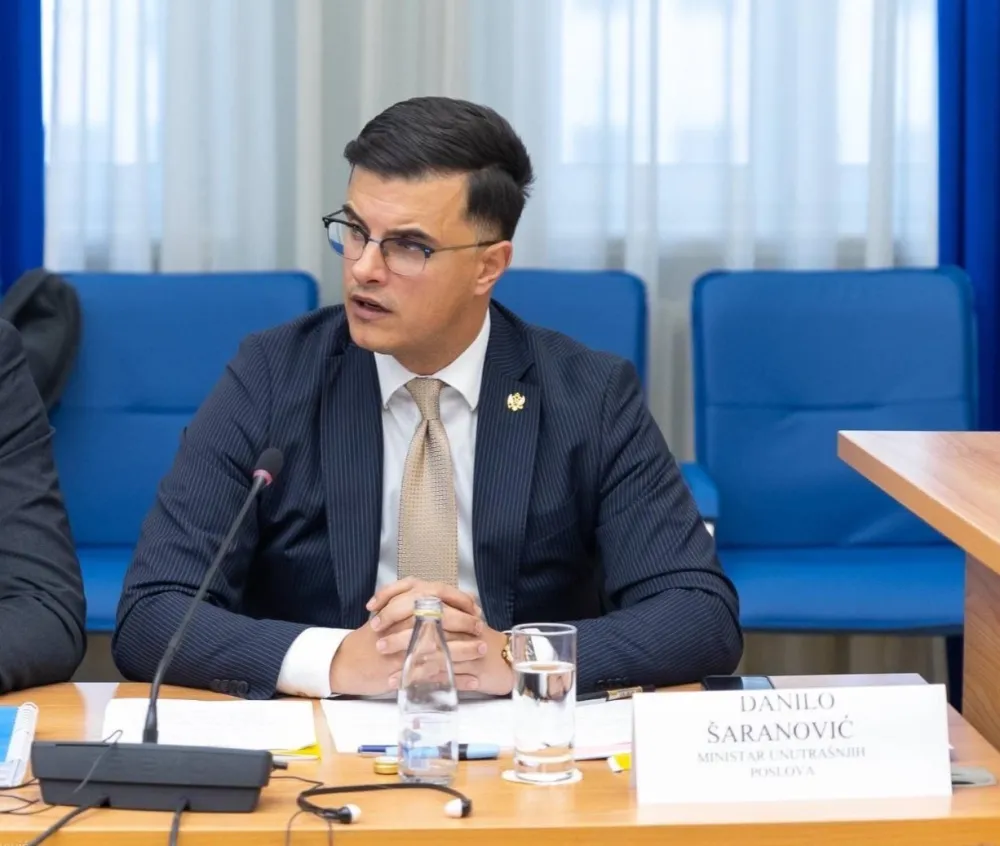 &Scaron;aranović: MUP i Uprava policije u prethodnoj godini postigli rekordne rezultate u borbi protiv svih oblika kriminala