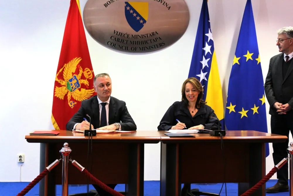 U Sarajevu potpisan Sporazum između Crne Gore i BiH o socijalnom osiguranju