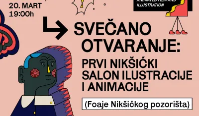 Plakat kojim se najavljuje večera&scaron;nje svečano otvaranje