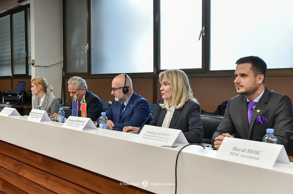 Zenović: Dijalog na svim nivoima ključan za pregovarački proces