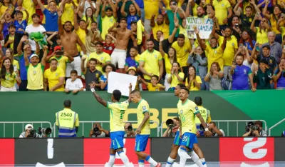 Vinisijus Žunior proslavlja pogodak