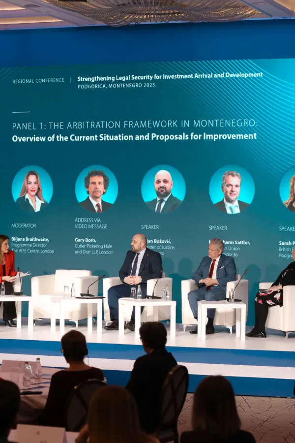 Regionalna konferencija o arbitraži: Jačanje pravne sigurnosti je jačanje ekonomije