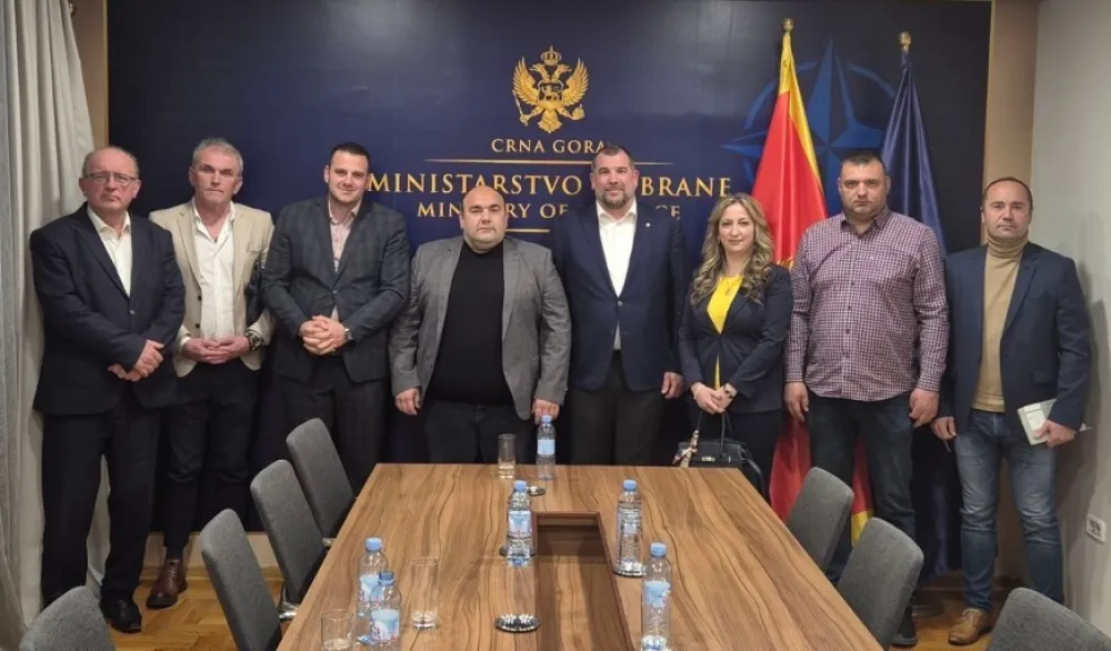 Krapović sa delegacijom Op&scaron;tine Andrijevica razgovarao o gradnji kasarne