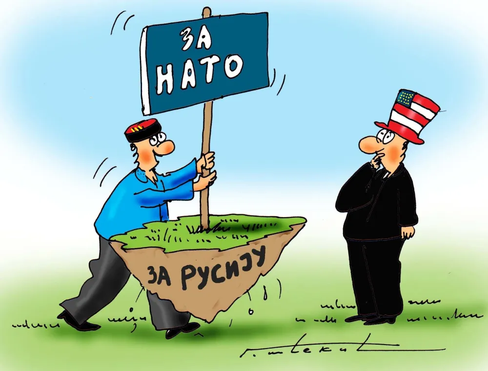 Goran &Scaron;ćekić karikatura dana